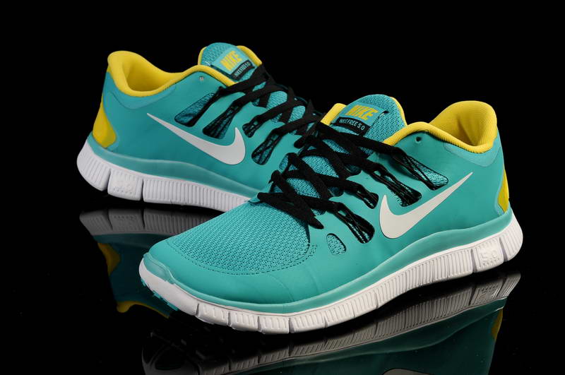 Nike Free Run 5.0 V2 Mens Running Shoes New Breathable Green (3)